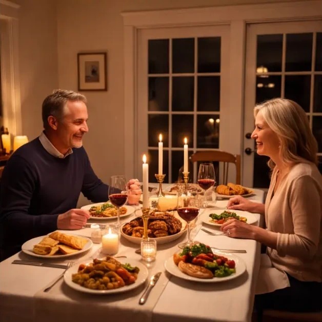 Candlelit Dinner at Home
